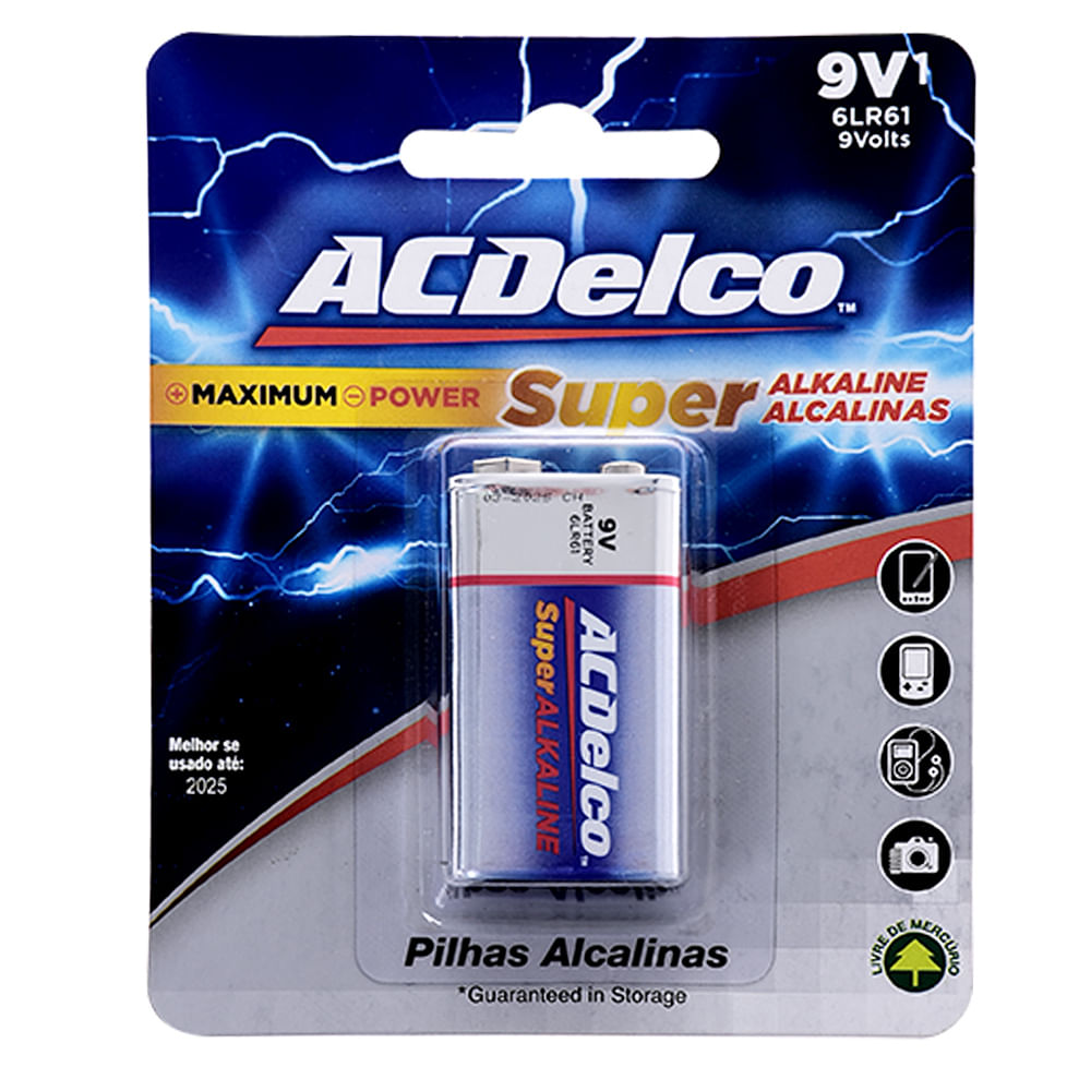 BATERIAS ACDELCO 9V           