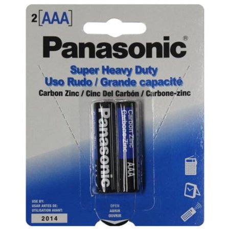 BATERIAS PANASONIC AAA 2 PK   