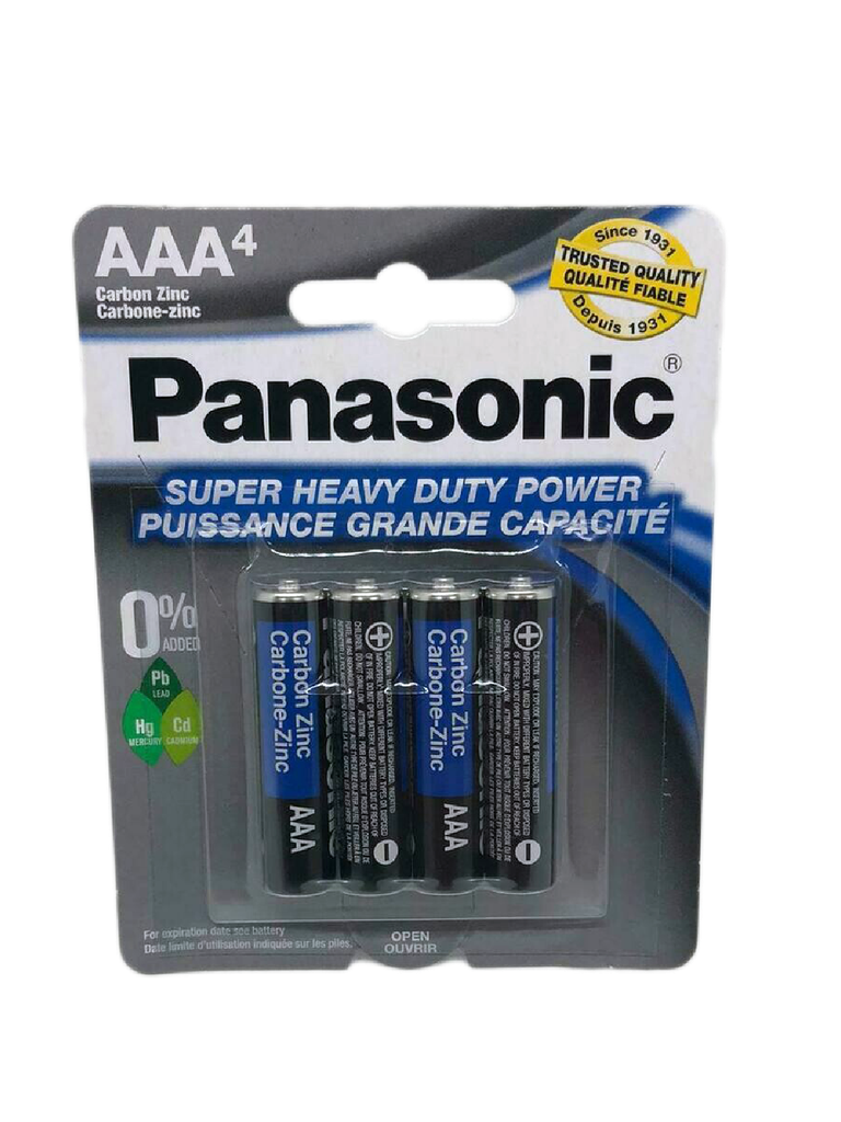BATERIAS PANASONIC AAA PQ 4   