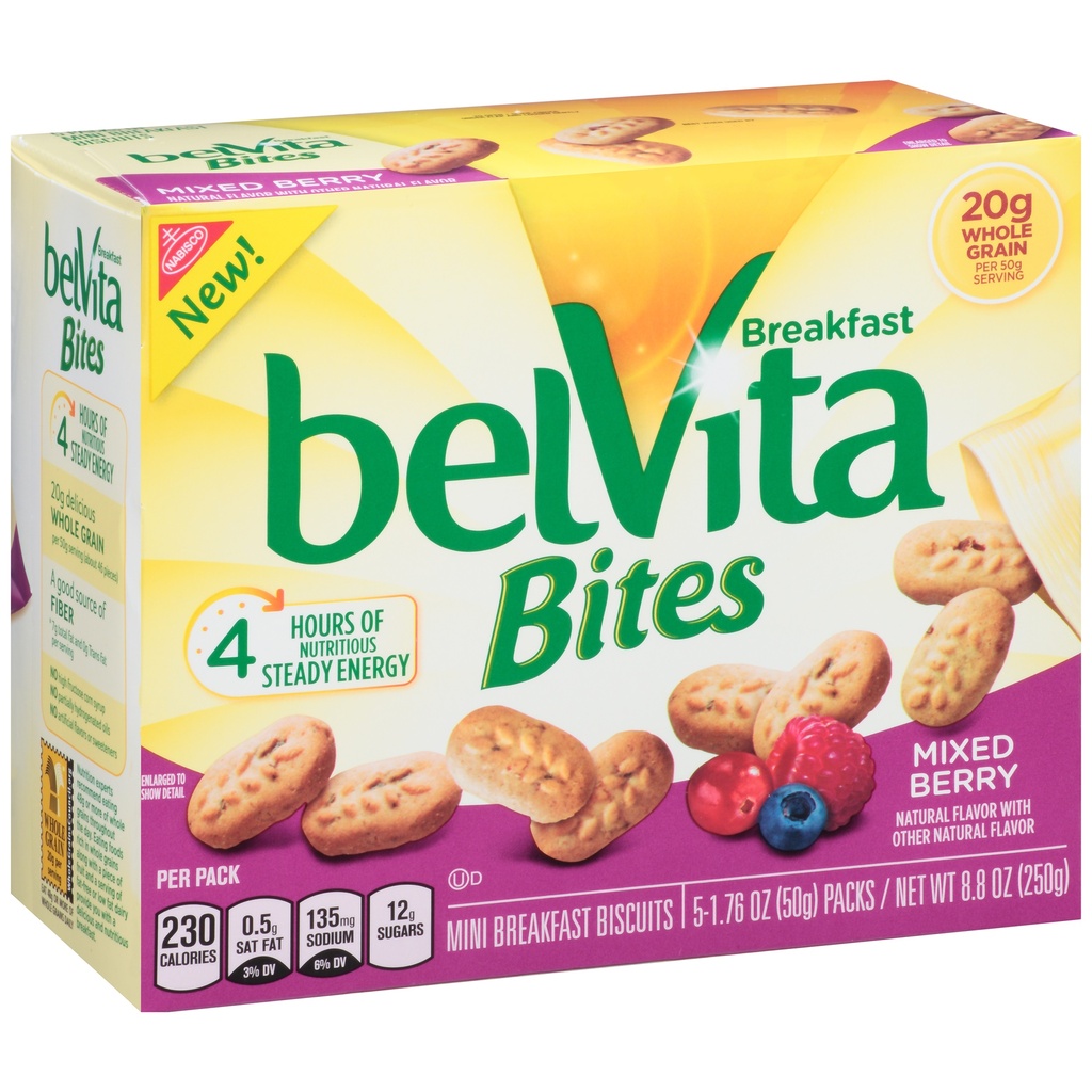 BELVITA BITES MIXED CAJA PQ 5 