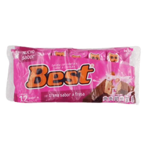 BEST WAFFER FRESA COOKIE      