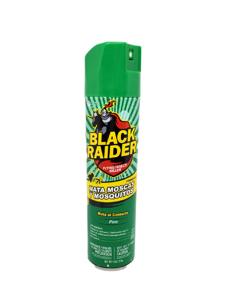 BLACK RAIDER MOSQ Y MOSC 9oz  