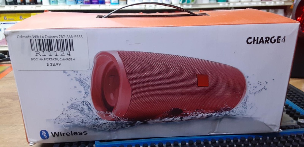 BOCINA PORTATIL CHARGE 4      