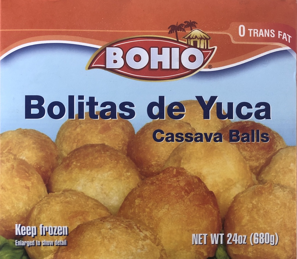 BOLITAS DE YUCA BOHIO 24oz    