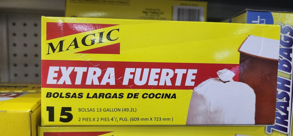BOLSAS SUPREME 13gal PQT 15   