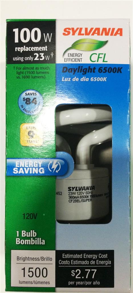 BOMBILLA SILVANIA 100W        