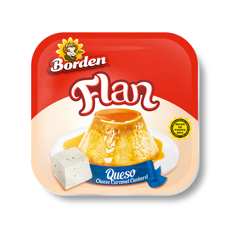 BORDEN FLAN DE QUESO SUELTO   