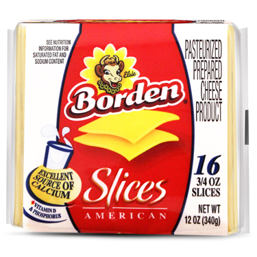 BORDEN QUESO 16 SLICE         