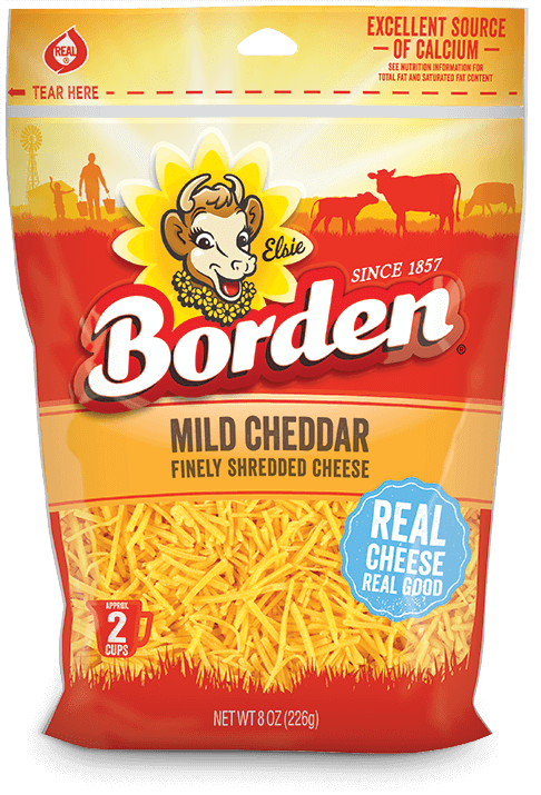 BORDEN QUESO MILD CHEDDAR 8oz 