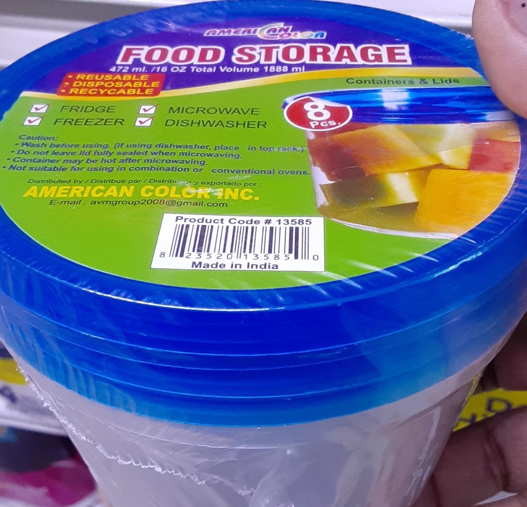 BOWL REDONDO PQT/4 16oz       