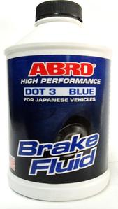 BRAKE FLUID ABRO DOT 3 BLUE   