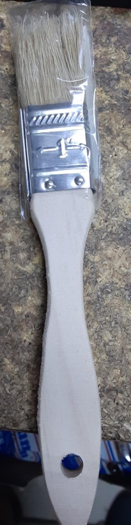 BROCHA 1" MANGO MADERA