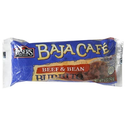 BURRITO DE CARNE BAJA CAFE 5oz
