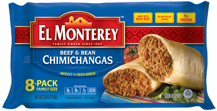 BURRITOS MONTEREY CHIMICHANGA 