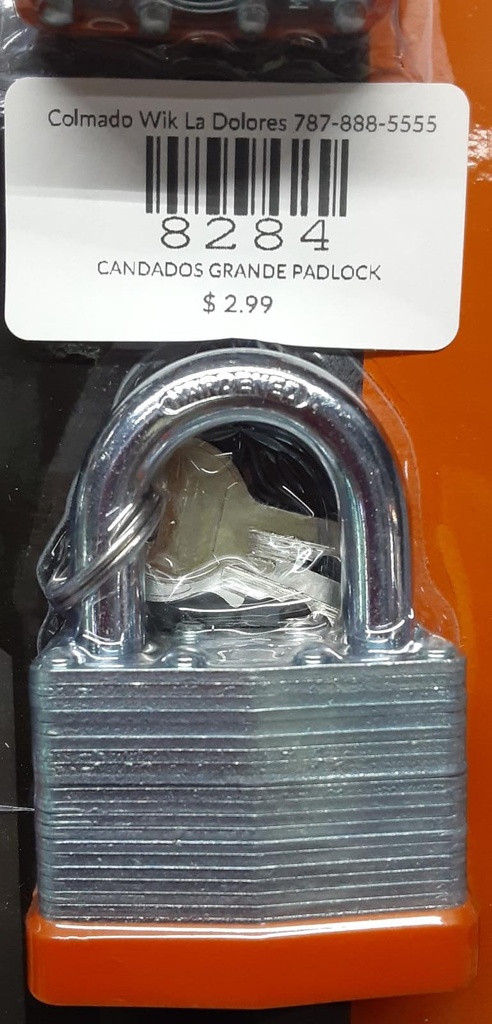 CANDADOS GRANDE PADLOCK       
