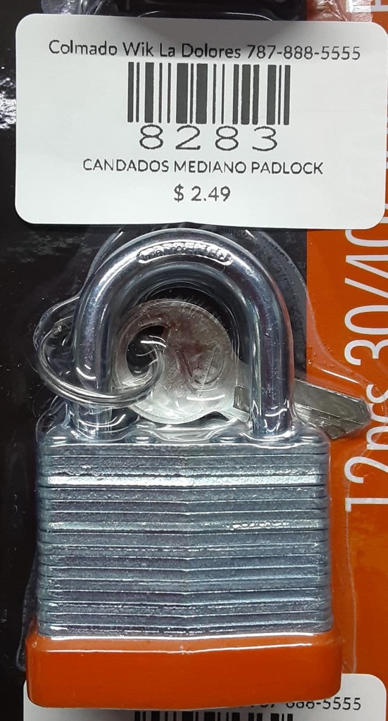 CANDADOS MEDIANO PADLOCK      