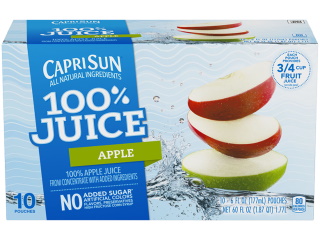 CAPRISUN 100% JUICE APPLE PQ10