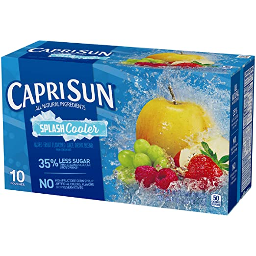 CAPRISUN SPLASH COOLER PQT 10 