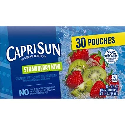 CAPRISUN STRAW-KIWI PQT 10    