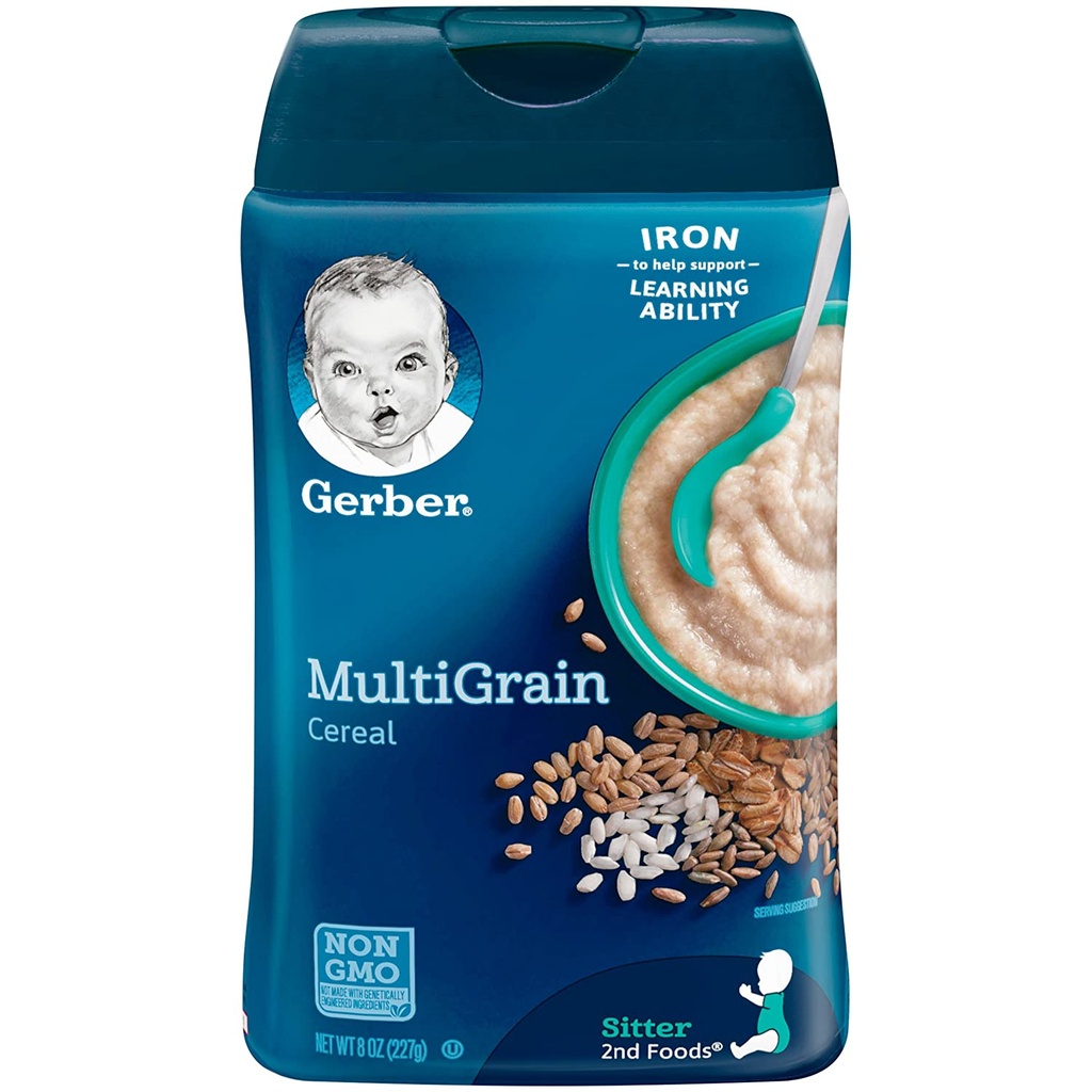 CEREAL BEBE GERBER MULTIGRA 8o