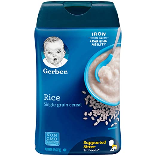 CEREAL GERBER RICE 8oz        