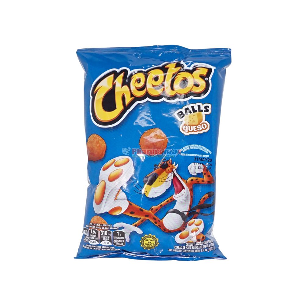 CHEETOS BALLS QUESO 2.5oz     