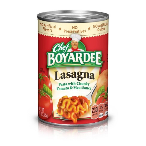 CHEF BOYARDEE LASAGNA 15oz    