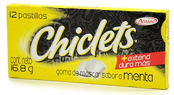 CHICLETS ADAMS PQT/12         
