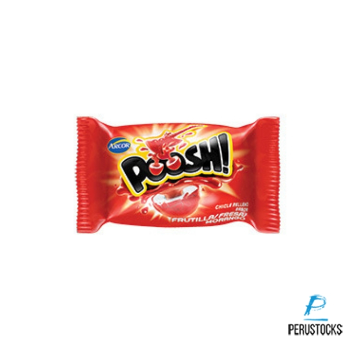 CHICLETS POOSH STRAWB         