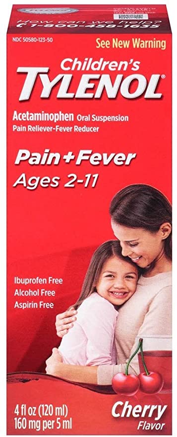CHILDRENS TYLENEL CHERRY 4oz  