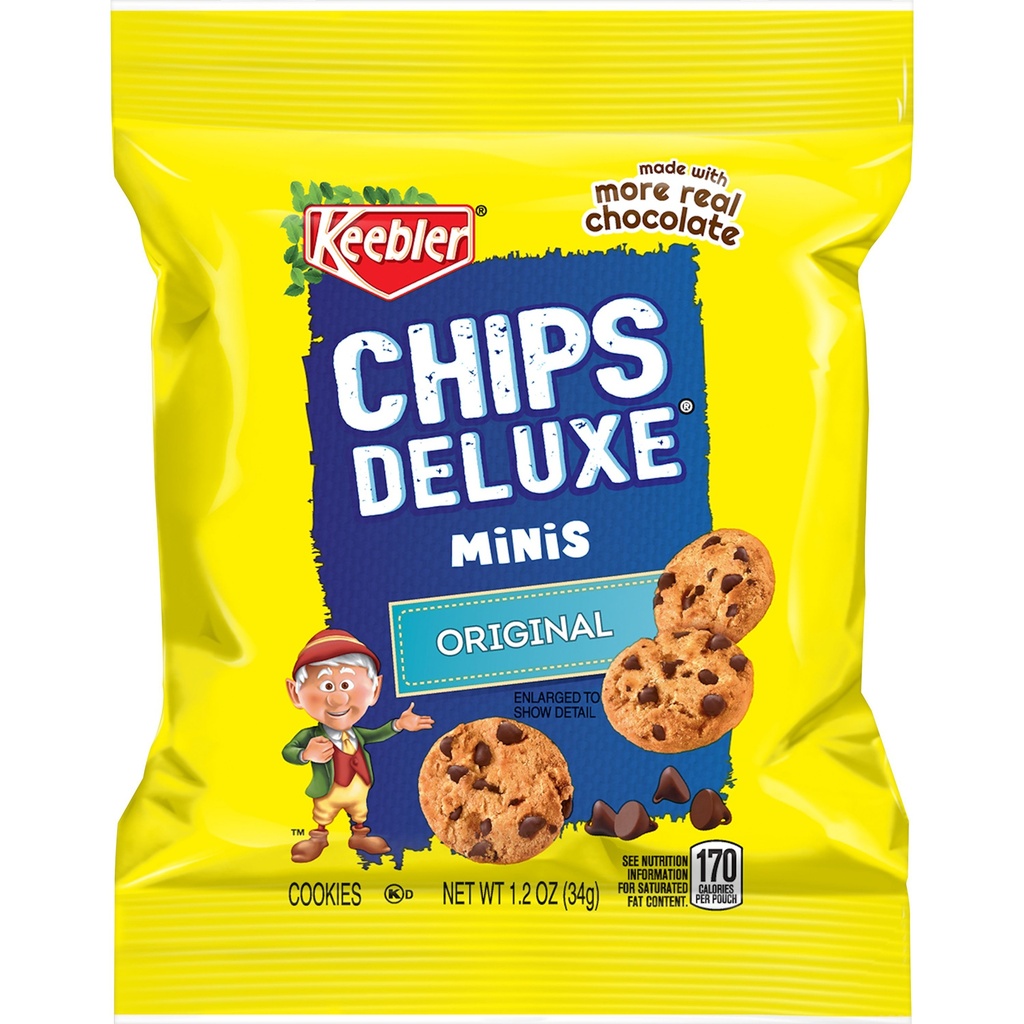 CHIPS DE LUXE MINI KEEBLER    