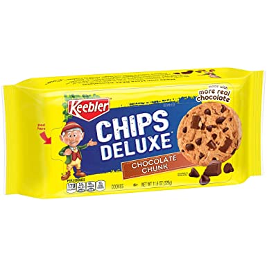 KEEBLER CHIPS DELUXE CHOCOLATE CHUNK   