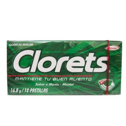 CLORETS REGULAR 12 PASTILLAS  