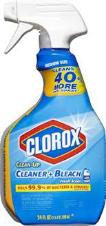 CLOROX CLEANER+BLEACH 24oz    