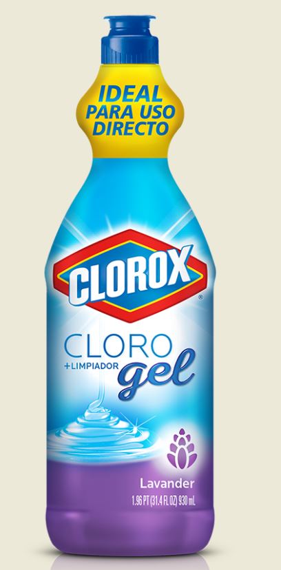 CLOROX GEL LAVANDA 31.4oz     