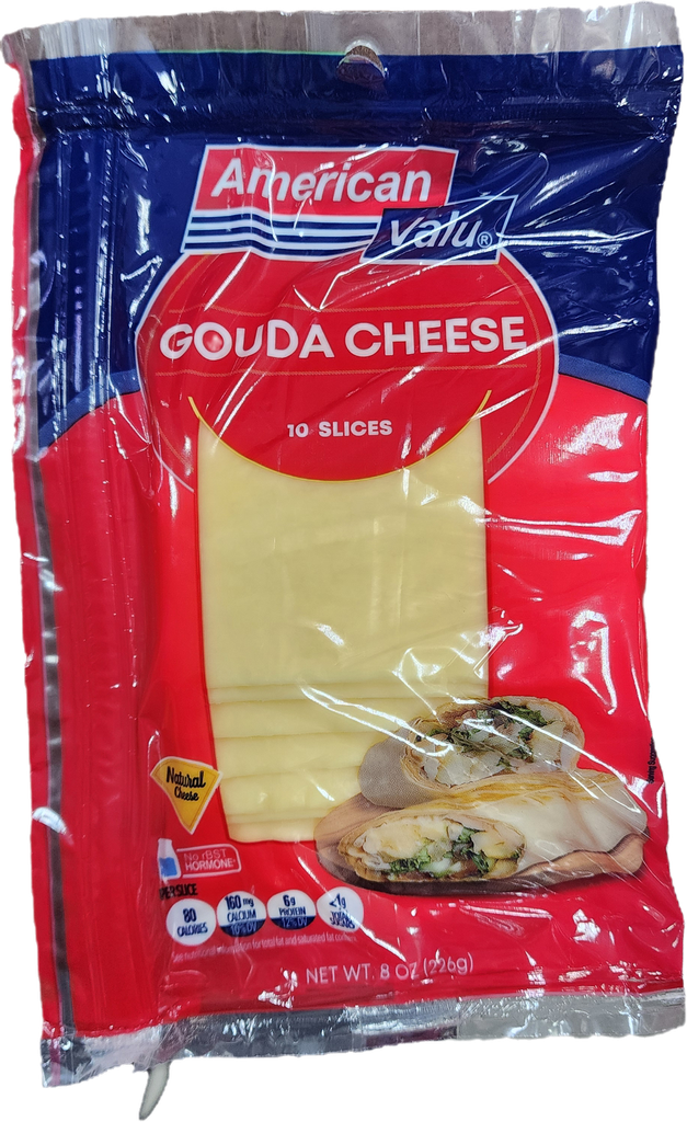 QUESO GOUDA AMERICA VALU 8oz