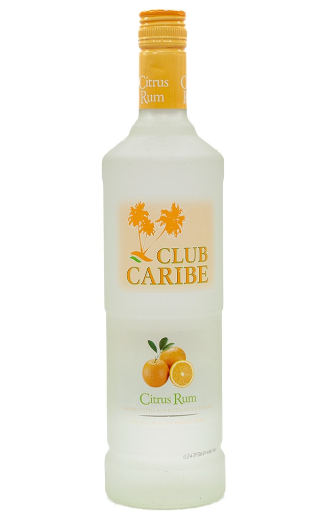 CLUB CARIBE CITRUS RUM 750ml  