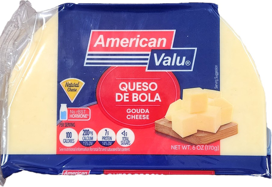 QUESO BOLA AMRICAN VALU 6oz     