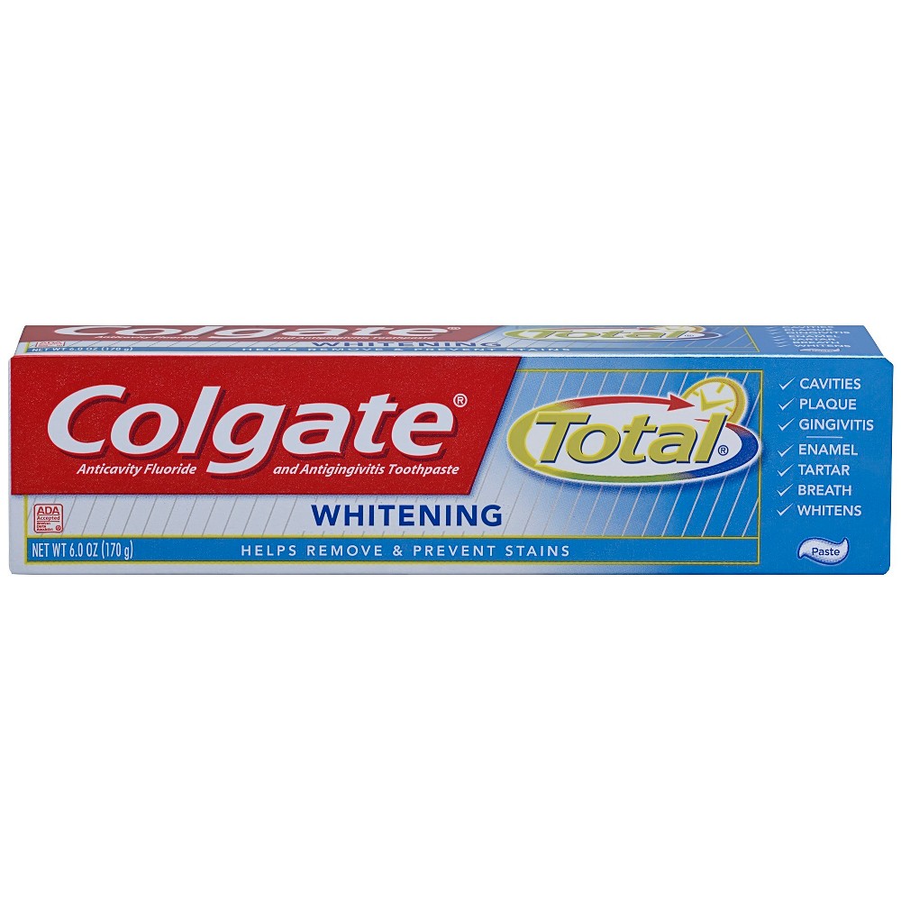 COLGATE TOTAL WHITENING 6.0oz 
