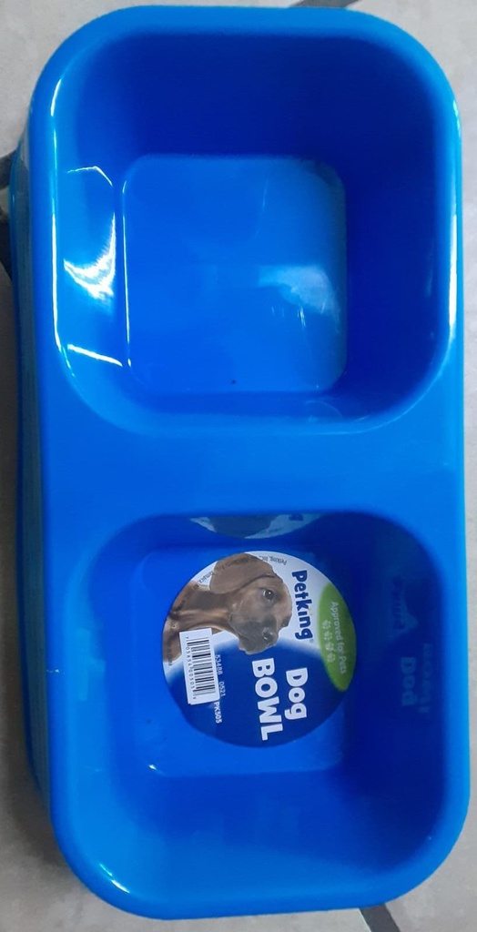 COMEDERO PERRO DOBLE PLASTICO 