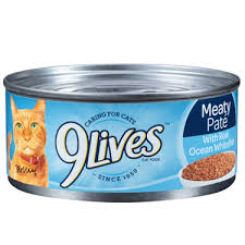COMIDA DE GATO 9 LIVES 5.5oz  