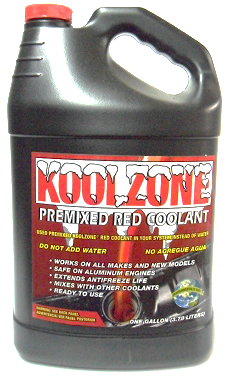 COOLANT KOOL ZONE RED GALON   