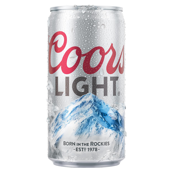 COORS LIGHT LATA 10oz         