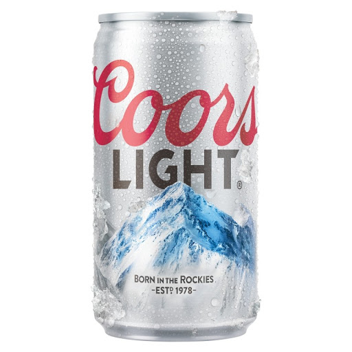 COORS LIGHT LATA 8oz          