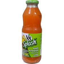 V-8 SPLASH APPLE PINEAPLE 16oz