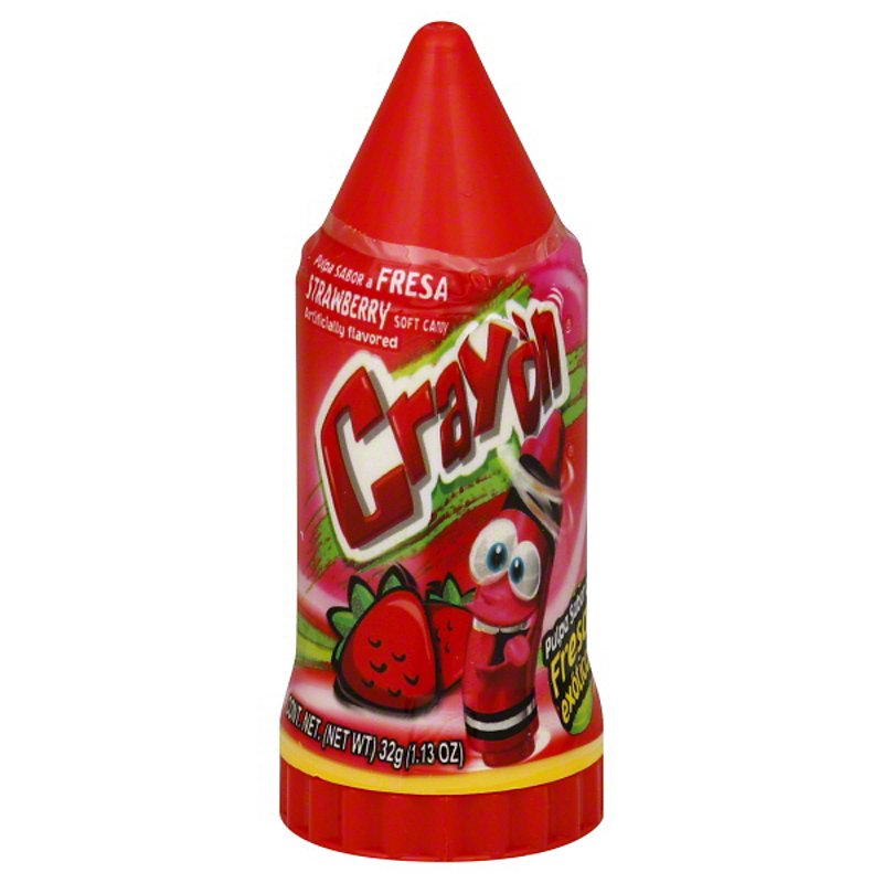 CRAYON STRAWBERRY SOOFT CANDY 