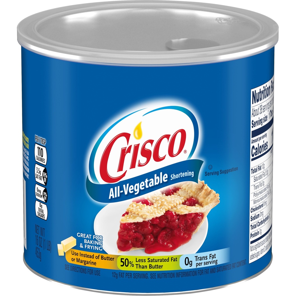 CRISCO ALL-VEGETABLE 16oz     
