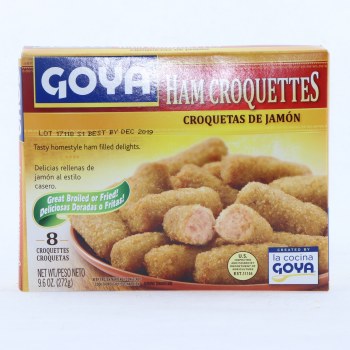 CROQUETAS DE JAMON 9.6oz      