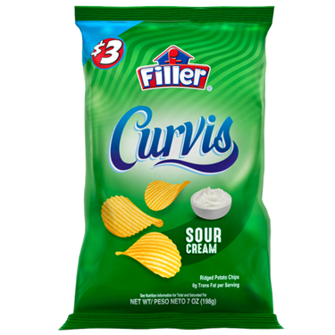 CURVIS SOUR CREAM ONION FILLER