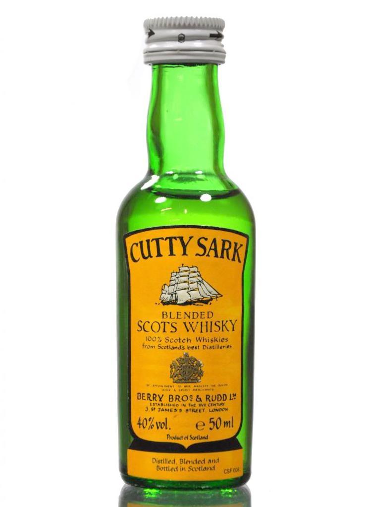 CUTTY SARK MINI 50 ML         